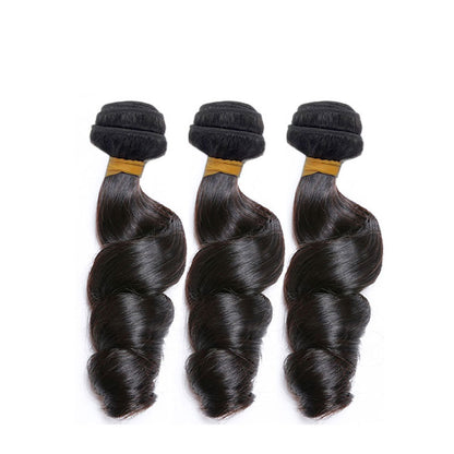3 Bundle Deals Loose Wave 12-32 inch 100% Virgin Hair Extensions