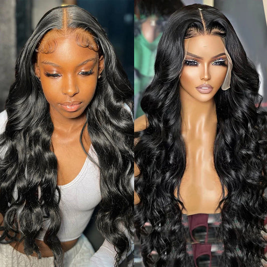 MONA Natural Wave 5x5 6x6 Closure Wig 13x4 13x6 Frontal Wig 100% Virgin Hair Glueless Wig