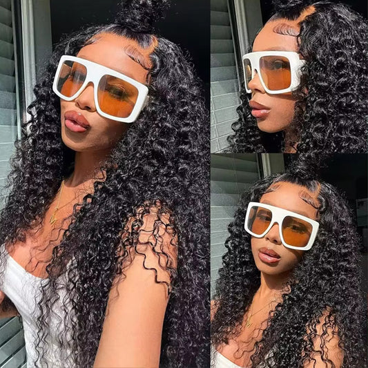 KARDI Curly 5x5 6x6 Closure Wig 13x4 13x6 Frontal Wig 100% Virgin Hair Glueless Wig