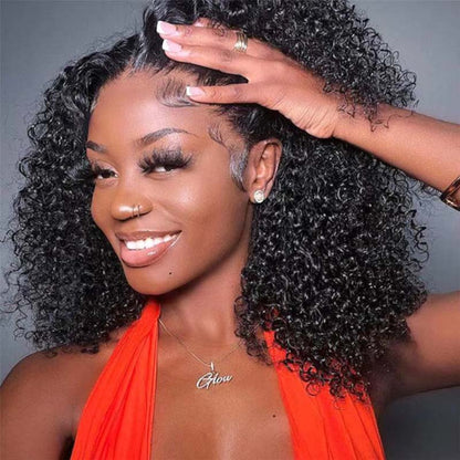 OLIVIA - Kinky Curly 5x5 6x6 Closure Wig 13x4 13x6 Frontal Wig 100% Virgin Hair Glueless Wig