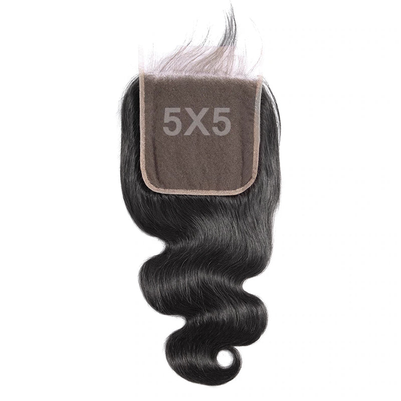 5x5 HD Lace Closure Body Wave 100% Human Hair