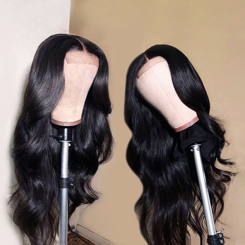 4x4 Closure Wig Body Wave Human Hair Wig