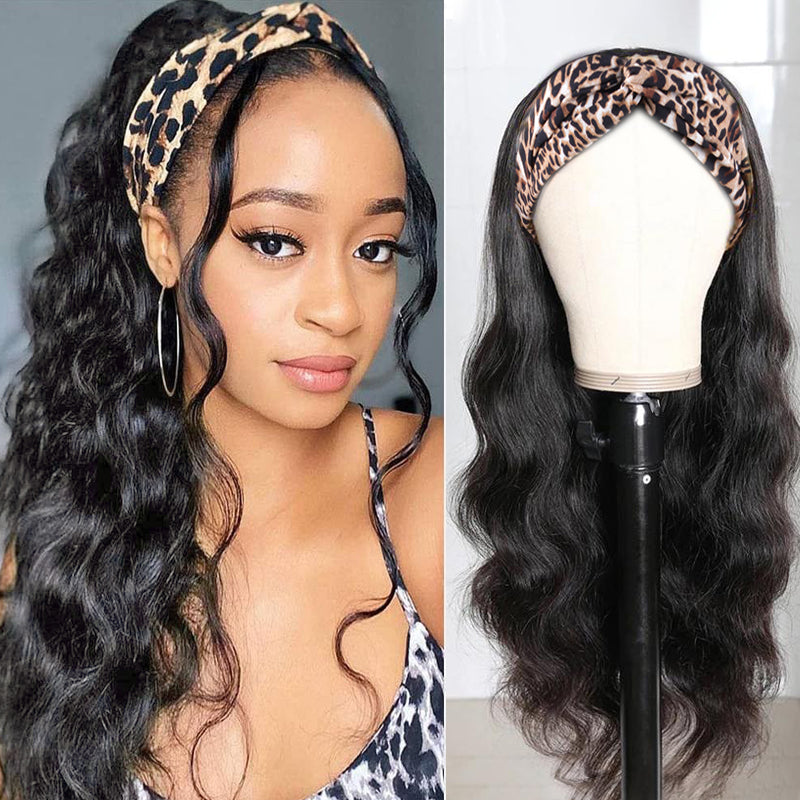 LAUREN Body Wave Headband Wig *No Lace* Beginner Friendly & Convenient