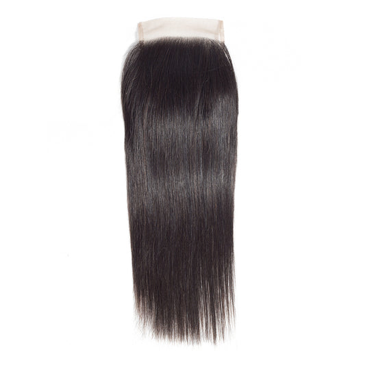 4×4 Lace Closure Straight Hair 100% Human Hair Extensions